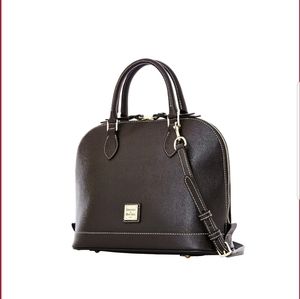 Dooney & Bourke Zip Zip Satchel, Blk/Blk